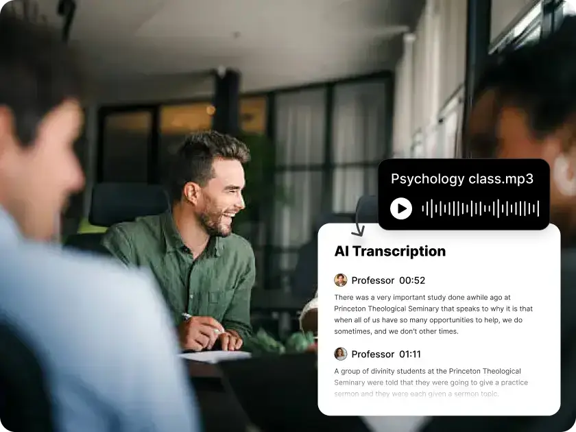 Feature - Speaker identification built for multi-guest episodes