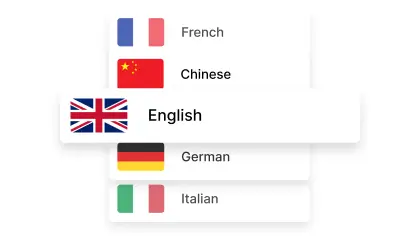 Supports 99+ Languages