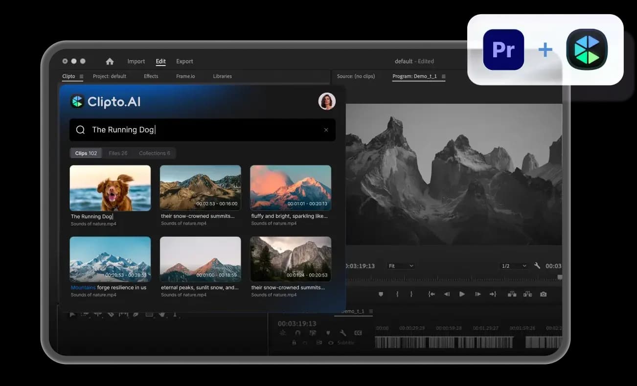 Premiere integration preview