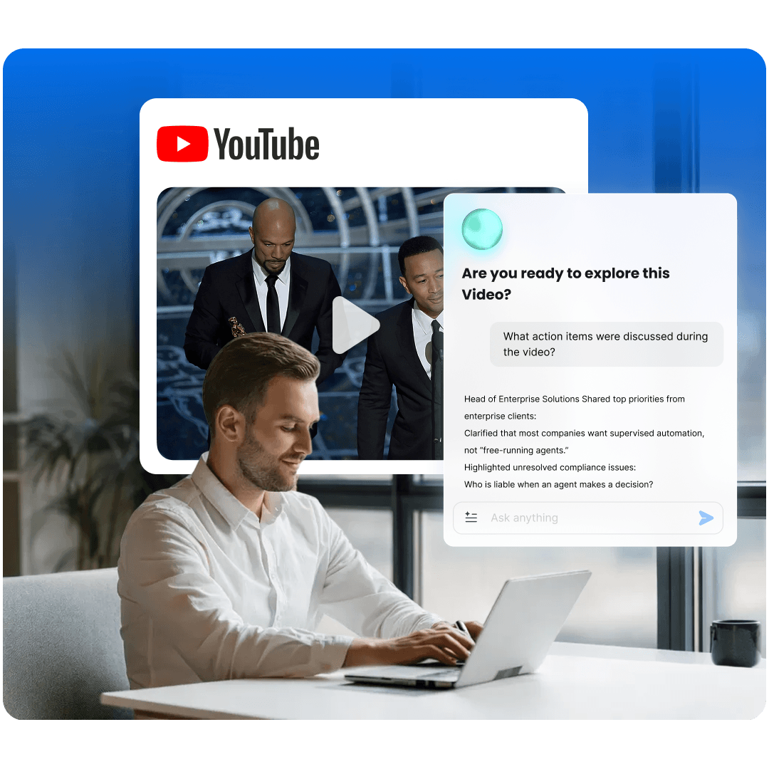 Feature - YouTube वीडियो के साथ AI चैट करें