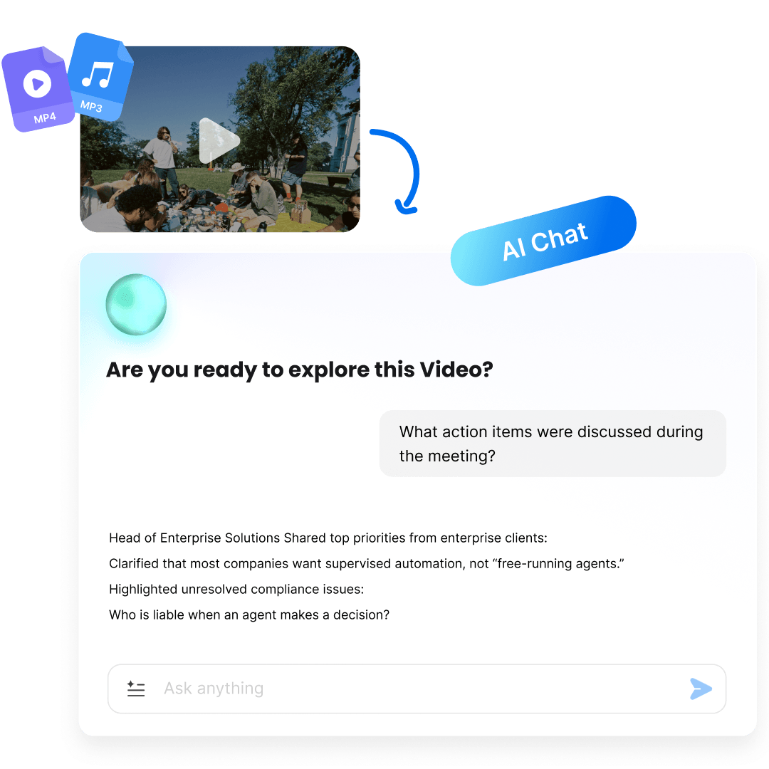 Feature - دردشة الذكاء الاصطناعي للفيديوهات - استيعاب معلومات محددة