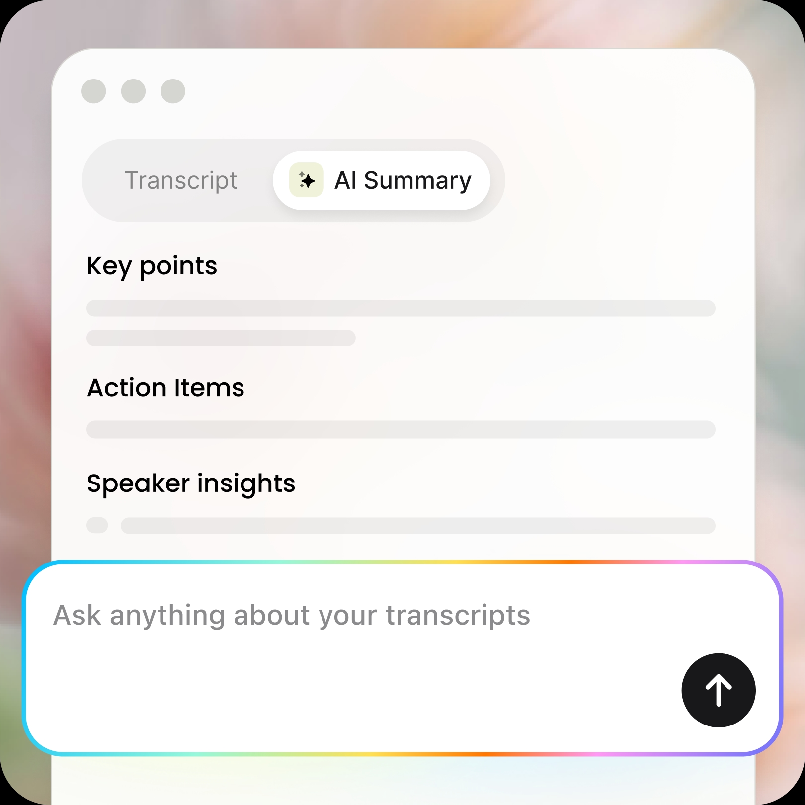 Feature - AI Summaries & Chat - Förstå mer, Läs mindre